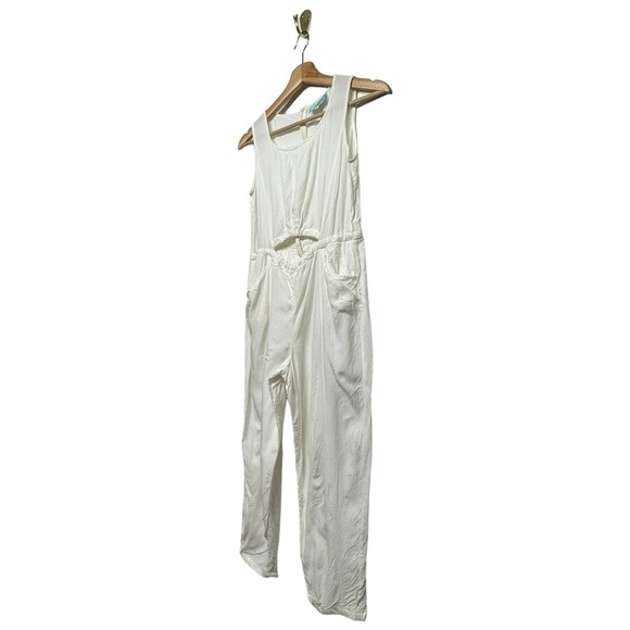 SAMANTHA PLEET Cutout Dreamboat Jumpsuit White XS - Picture 6 of 10